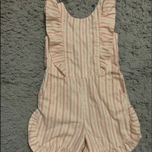 Stripped romper